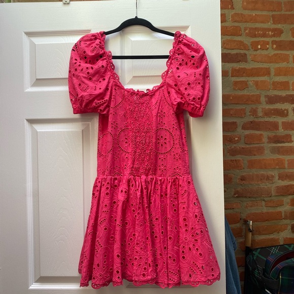 NWT Charo Ruiz Yara Dress in Fuchsia - Picture 5 of 9